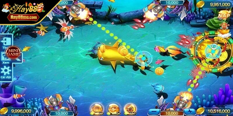 Người chơi có thể dễ dàng lựa chọn các loài cá theo khả năng