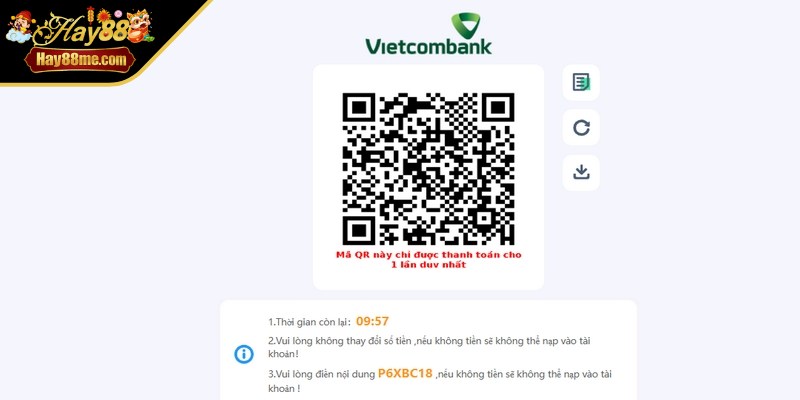 Hướng dẫn chi tiết quy trình nạp tiền Hay88